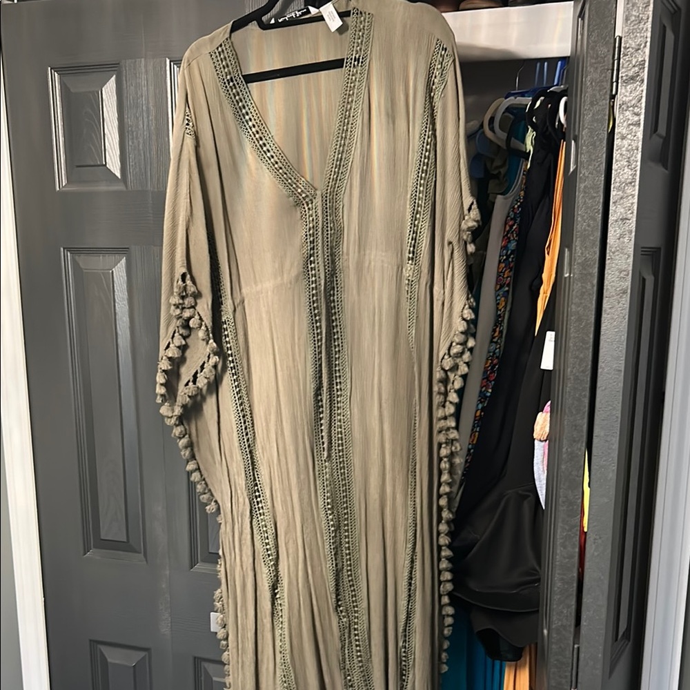 Michael Stars Tan Swim Coverup